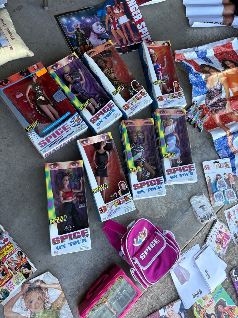 Vintage 1999ish MASSIVE Spice Girls Collection